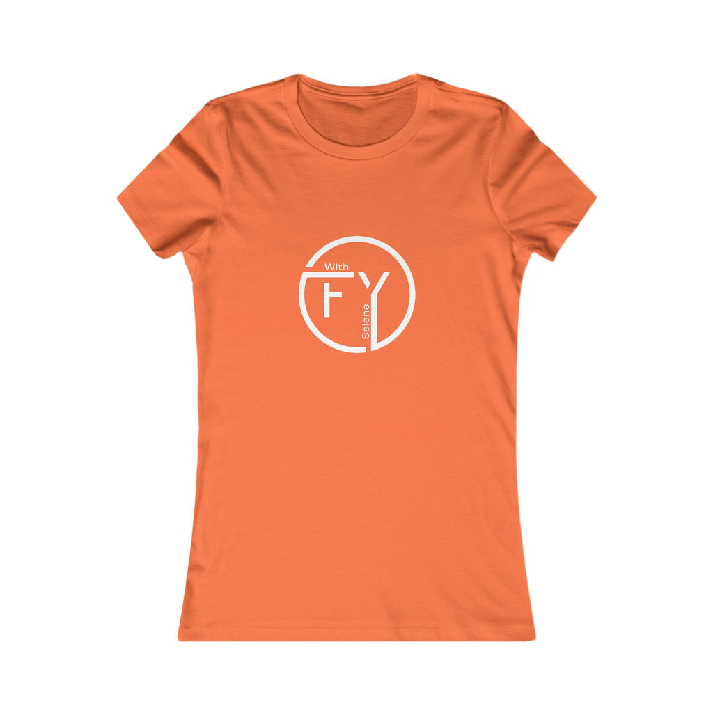 FOY motif Women's Orange Favorite Tee